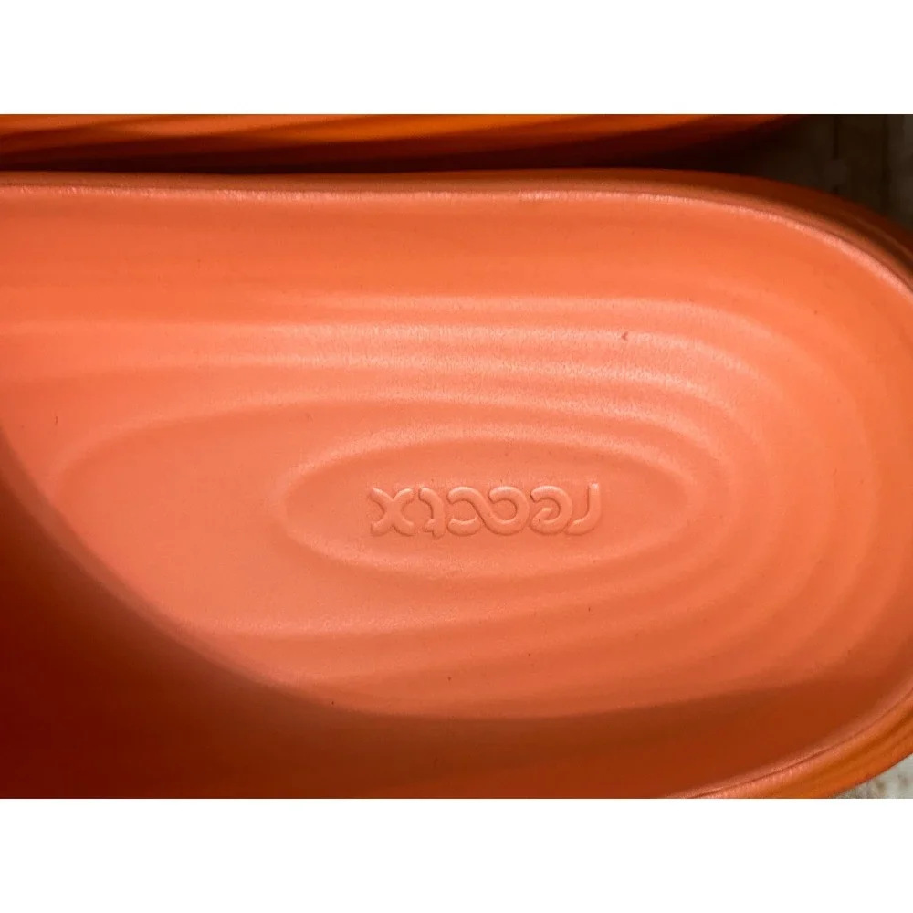 Nike ReactX Rejuven8 Slide Mens 14 Orange New HV4479 800 Comfort Sandals